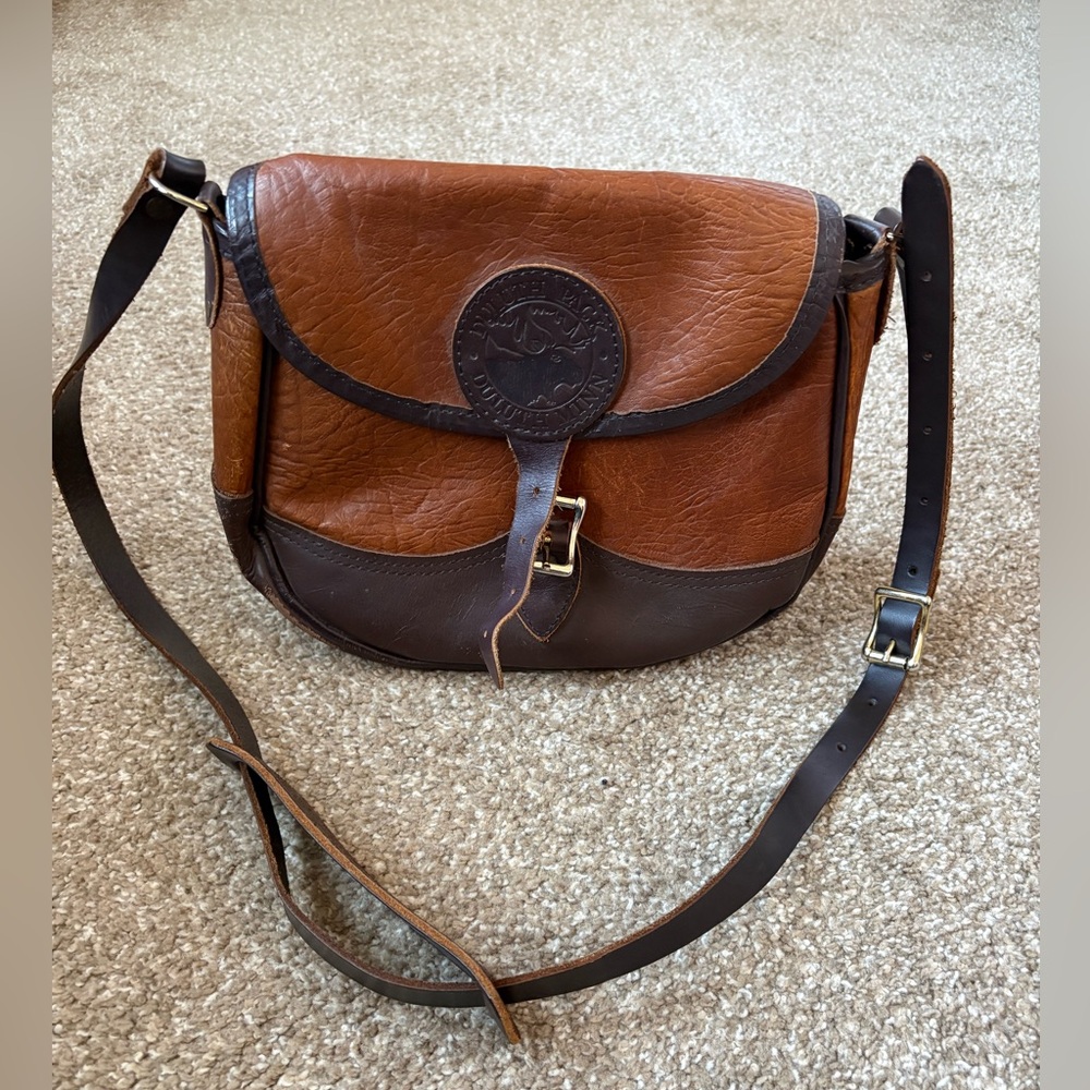 Duluth Pack Bison Leather Medium Shell Purse
